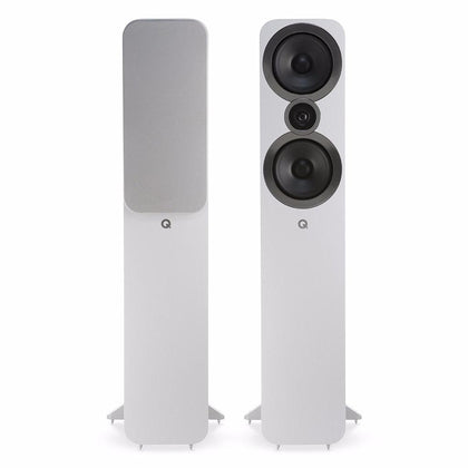 Q Acoustics Q3050i bianche diffusori da pavimento 2 vie bass reflex