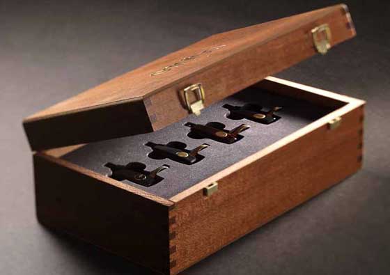 ORTOFON SPU COLLECTOR BOX CON 4 TESTINE SERIE SPU DA COLLEZIONE