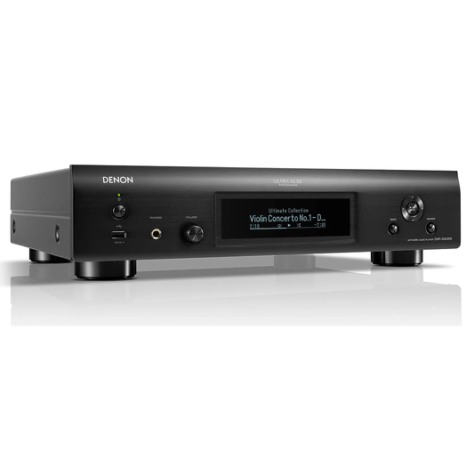 Denon DNP2000 nero lettore di rete per streaming ad alta risoluzione, con HEOS® Built-In