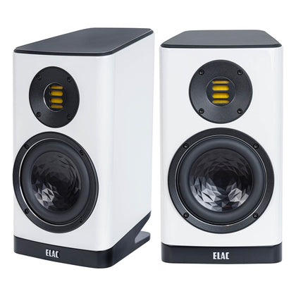 Elac Vela BS403 bianche laccato diffusori 2 vie tweeter a nastro Jet