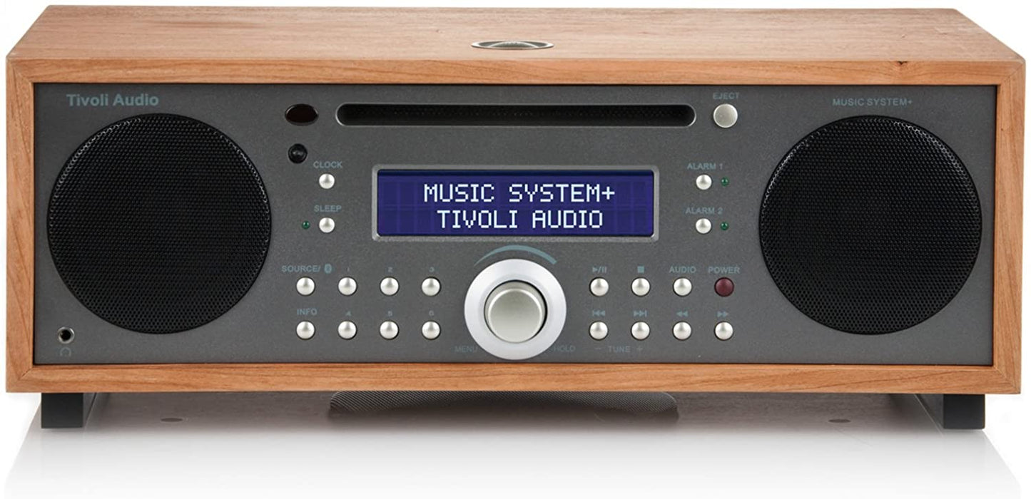 Tivoli audio music system plus ciliegio system lettore CD, radio DAB+ / AM / FM