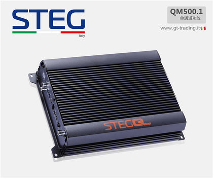 Steg QM500.1 amplificatore monofonico 850 watt 2 ohm audiophile new