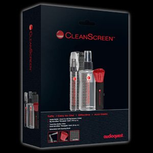 AUDIOQUEST CLEANSCREEN KIT PULIZIA DISPLAY LCD/LED/PLASMA NUOVO