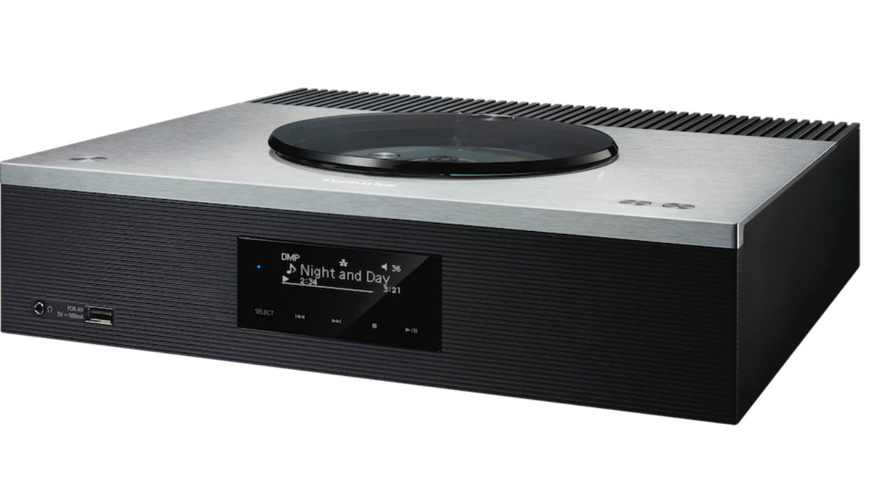 Technics SA-C600EG silver Network player con Amplificatore integrato