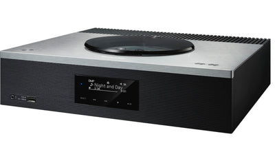 Technics SA-C600EG silver Network player con Amplificatore integrato