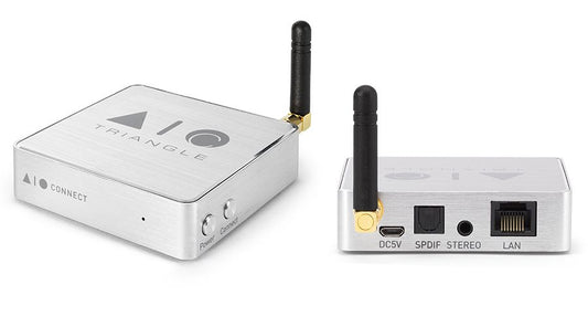 Triangle AIO C streamer musicale compatto uscita ottica/analogica tidal deezer spotify app dedicata