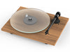 Pro-ject T1 BT noce Giradischi con Bluetooth e stadio Phono MM integrato testina Ortofon OM 5E