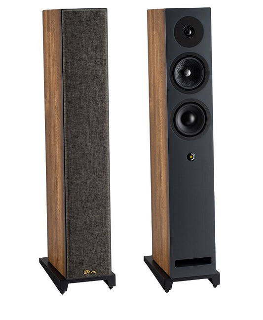 Davis Acoustics krypton 6 noce-grigio diffusori da pavimento