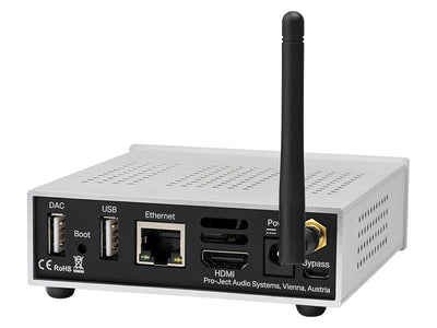 Pro-ject Stream Box S2 Ultra silver Streamer musicale di rete ad alta risoluzione. PCM 32bit/352.8KHz e DSD256