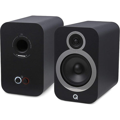 Q Acoustics 3030i nero coppia diffusore 2 vie bass reflex