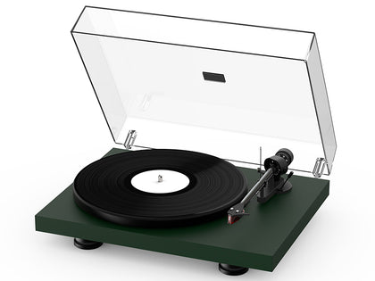 Pro-ject debut carbon evo verde satinato giradischi con testina ortofon 2m red NUOVO