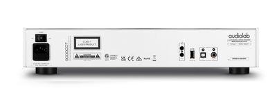 Audiolab 9000CDT silver meccanica cd uscite digitale e ingresso usb