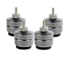 ISOACOUSTICS GAIA III set 4  isolatori acustici per diffusori da pavimento fino a 32 kg