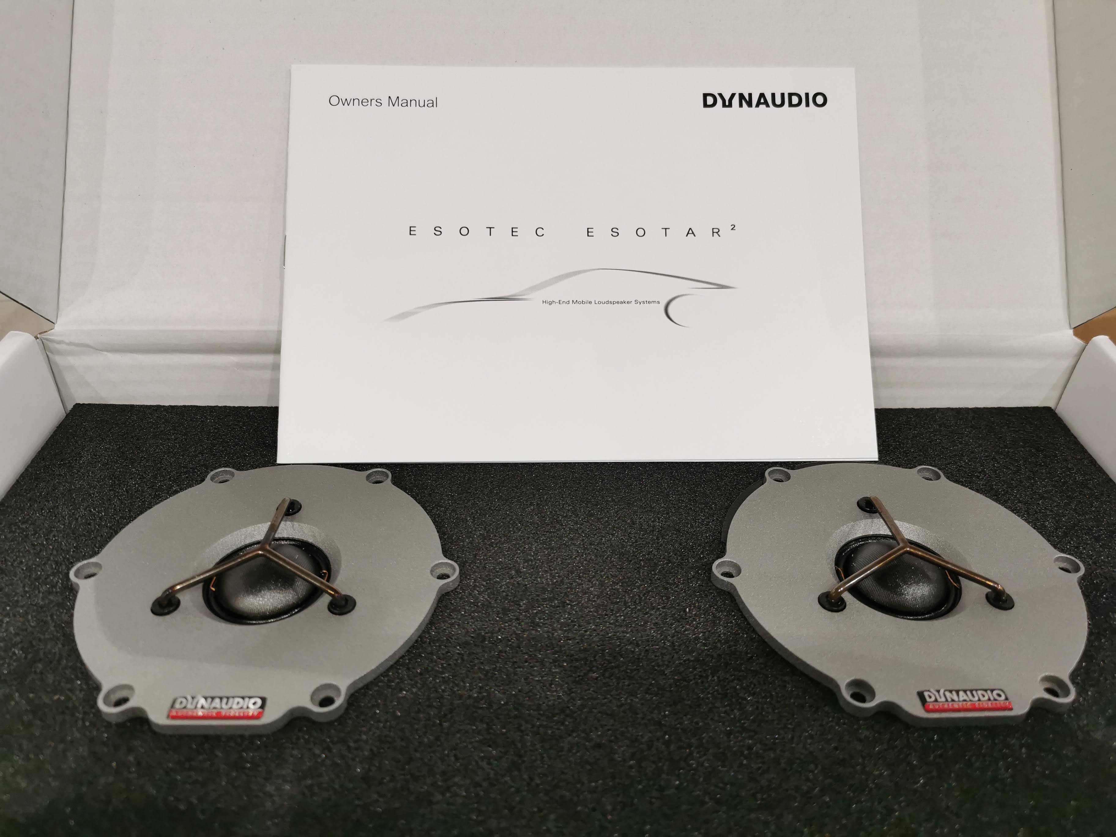 Dynaudio Esotar2 110 coppia tweeter hi-end nuovi