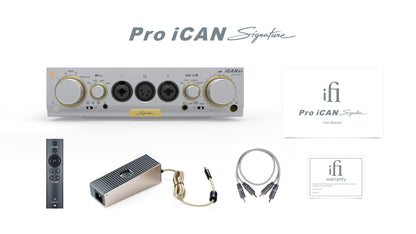 Ifi Audio Pro iCAN  signature Amplificatore per cuffie analogico e preamplificatore