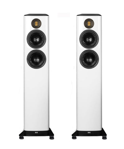 Elac Vela FS 408 bianco laccato diffusori da pavimento tweeter jet 5