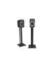Q Acoustics 3000 Fsi neri stand per diffusori altezza 68cm