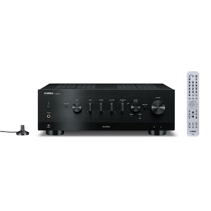 Yamaha R-N800A nero amplificatore stereo con dac e radio dab+