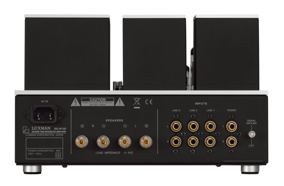 Luxman SQ-N150 integrato stereo Hi-End a valvole JJ EL84 x 4 Phono MM/MC
