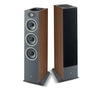 Focal Theva N 3-D legno scuro diffusori da pavimento 3 vie + atmos