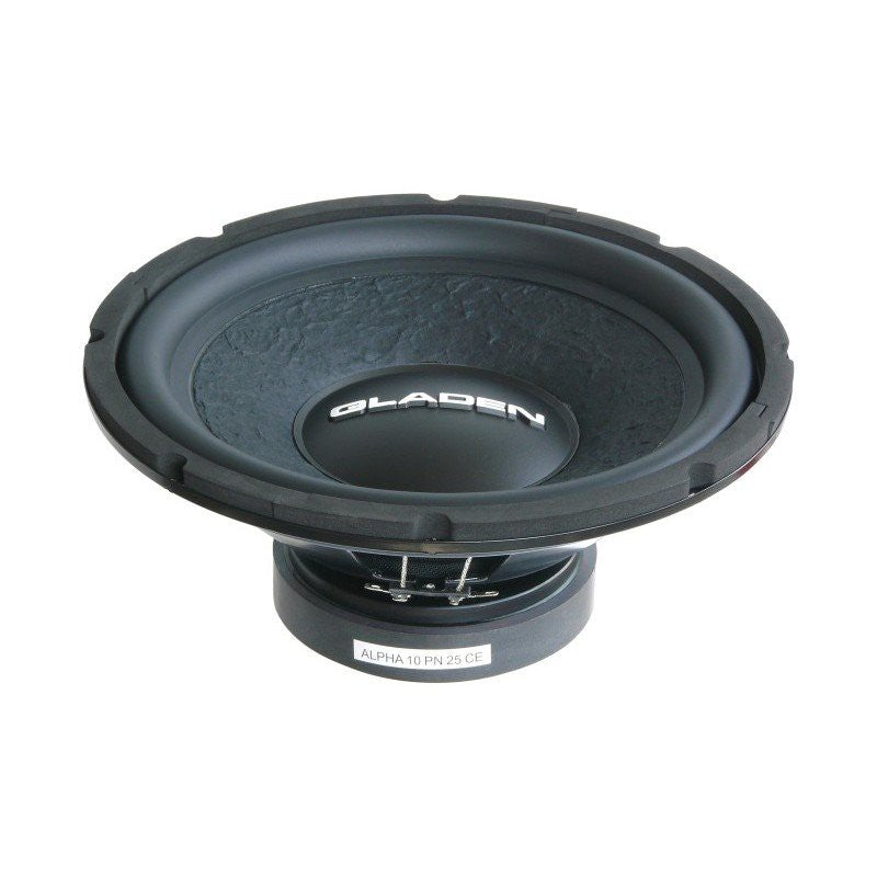GLADEN ALPHA 10 SUBWOOFER DA 25 CM DOPPIA BOBINA 4 OHM SIGILLATO GARANZIA UFFICIALE