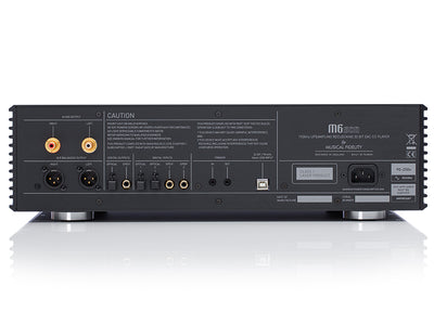 MUSICAL FIDELITY M6SCD silver  LETTORE CD CON DAC 24BIT/192KHZ SIGILLATO GARANZIA ITALIA