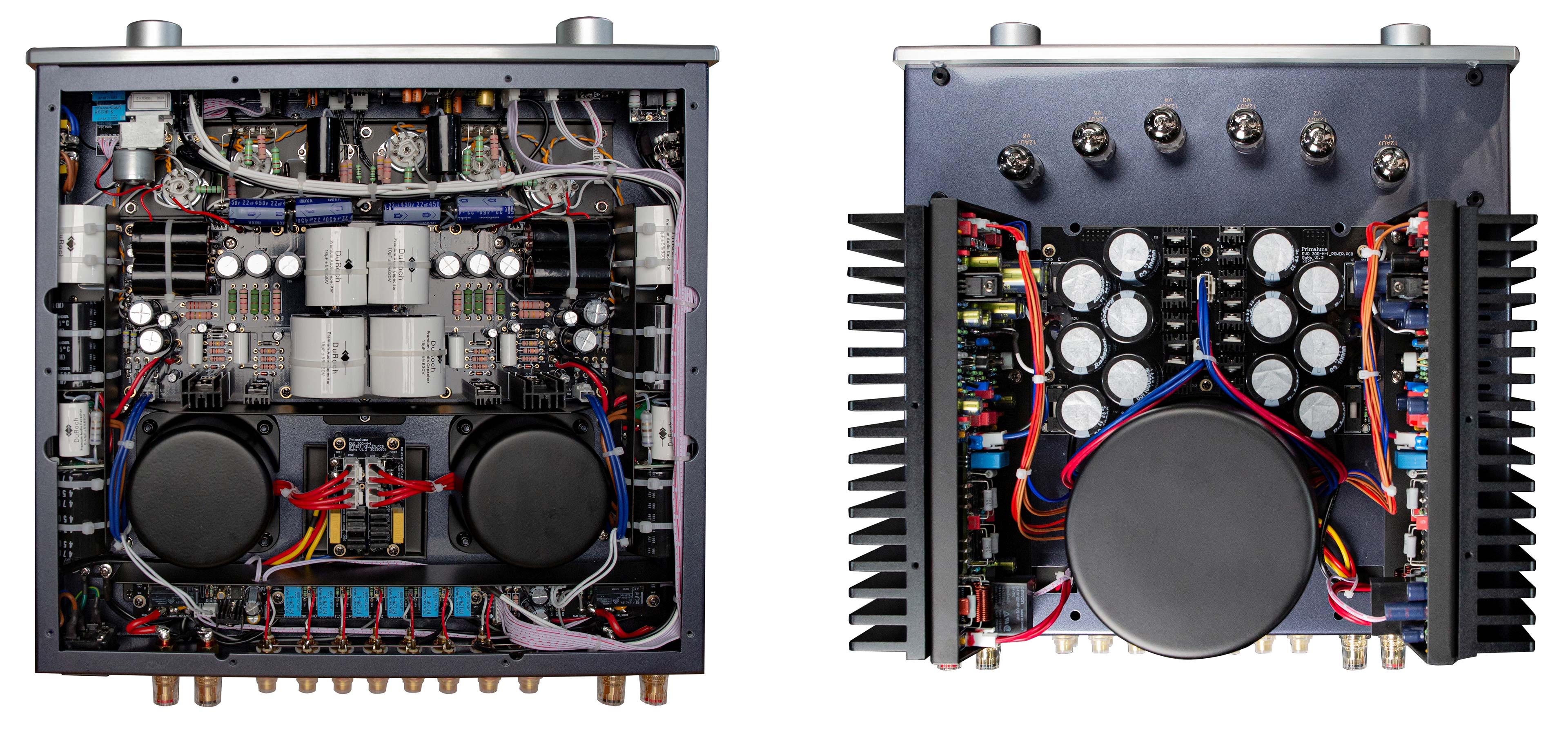 Primaluna Evo 300 Hybrid nero integrato valvole e transistor 2x100 watt