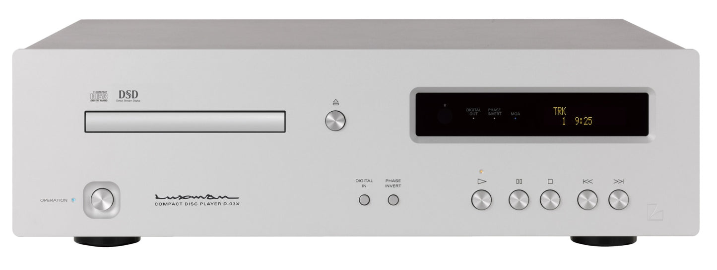 Luxman D-03X Lettore CD con decofica MQA doppio DAC Burr Brown 1795