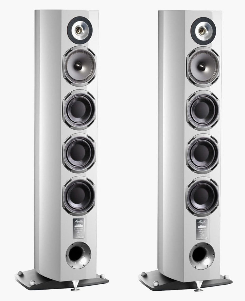 Triangle Quatuor bianco laccato diffusori 2 vie da pavimento bass reflex anteriore hi-end