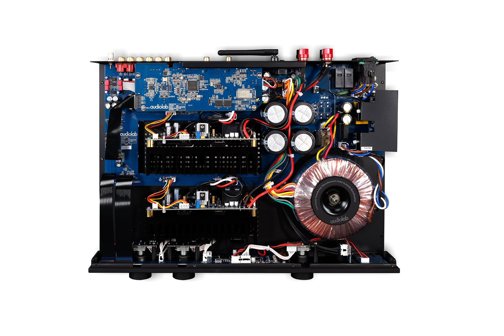 Audiolab 7000A nero amplificatore 2x70 watt DAC sabre ES9038Q2M e BT