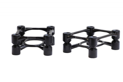 ISOACOUSTICS APERTA 200 black coppia isolatori acustici per diffusori sigillati