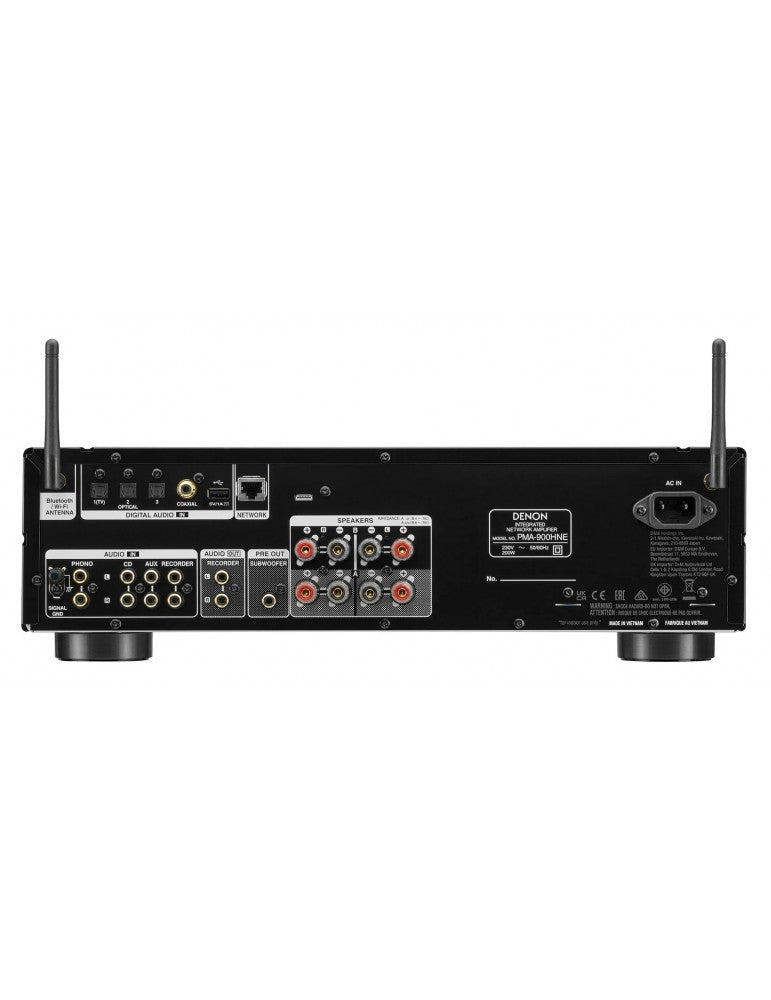 Denon PMA900HNE nero amplificatore con dac e streamer hd