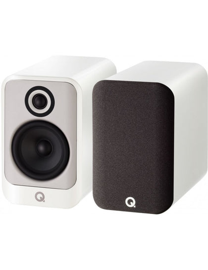 Q Acoustics concept 30 bianco laccato diffusori 2 vie da scaffale