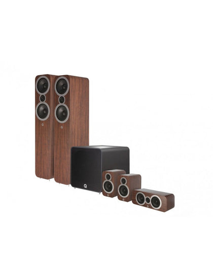 Q Acoustics 3050i plus cinema pack noce sistema 5.1 completo