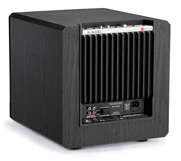 JL AUDIO E110 nero laccato subwoofer attivo 1200 watt rms