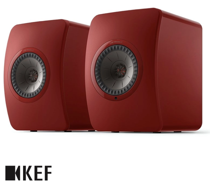 Kef LS50 wireless 2 rosso cremisi minerale sistema di diffusori HiFi attivi, wireless