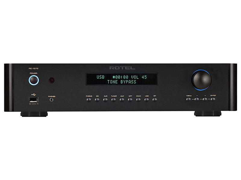 ROTEL RC 1572 NERO PREAMPLIFICATORE USCITE BILANCIATE NUOVO GARANZIA ITALIA