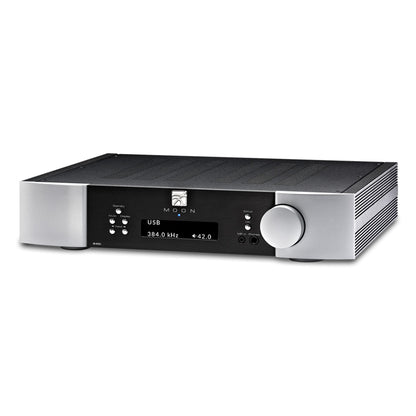 Moon 240i nero-silver amplificatore integrato 2x50 watt rms nuovo