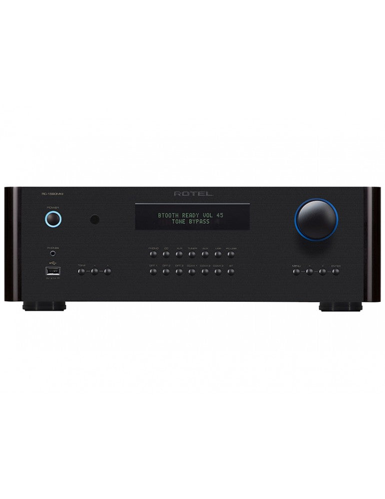 Rotel Rc 1592 MKII nero preamplificatore con dac e uscite bilanciate