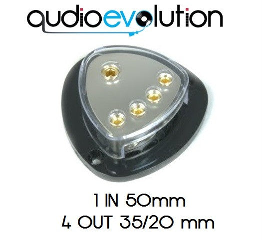 Bass Face PWD48.1 distributore 1 IN 50mm 4 OUT 35/20 mm nuovo