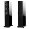 Kef R7 nero laccato coppia diffusori da pavimento 3 vie con Uni-Q