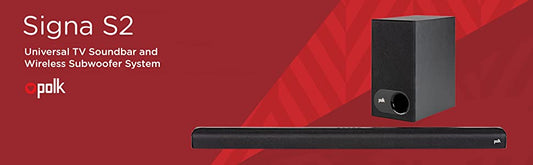 POLK AUDIO SIGNA S2 Sound Bar universale con sistema di subwoofer senza fili