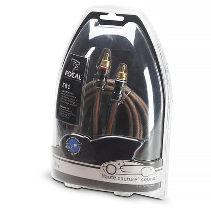 Focal ER1 cavo rca-rca da 1 metro tripla schermatura rame ofc
