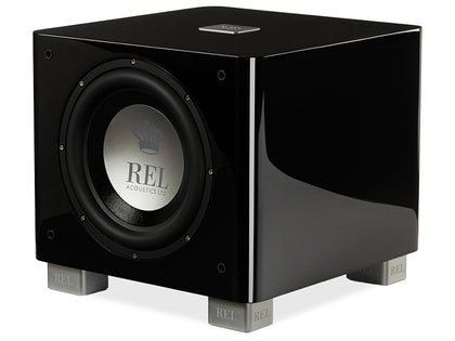 Rel Acoustics T/9x nero Subwoofer amplificato in sospensione pneumatica con radiatore passivo