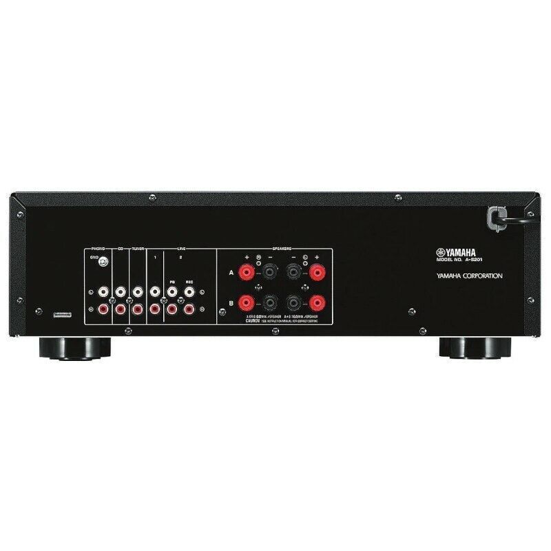 Yamaha AS201 Silver Amplificatore Integrato 115W x2 Ingresso Phono NUOVO