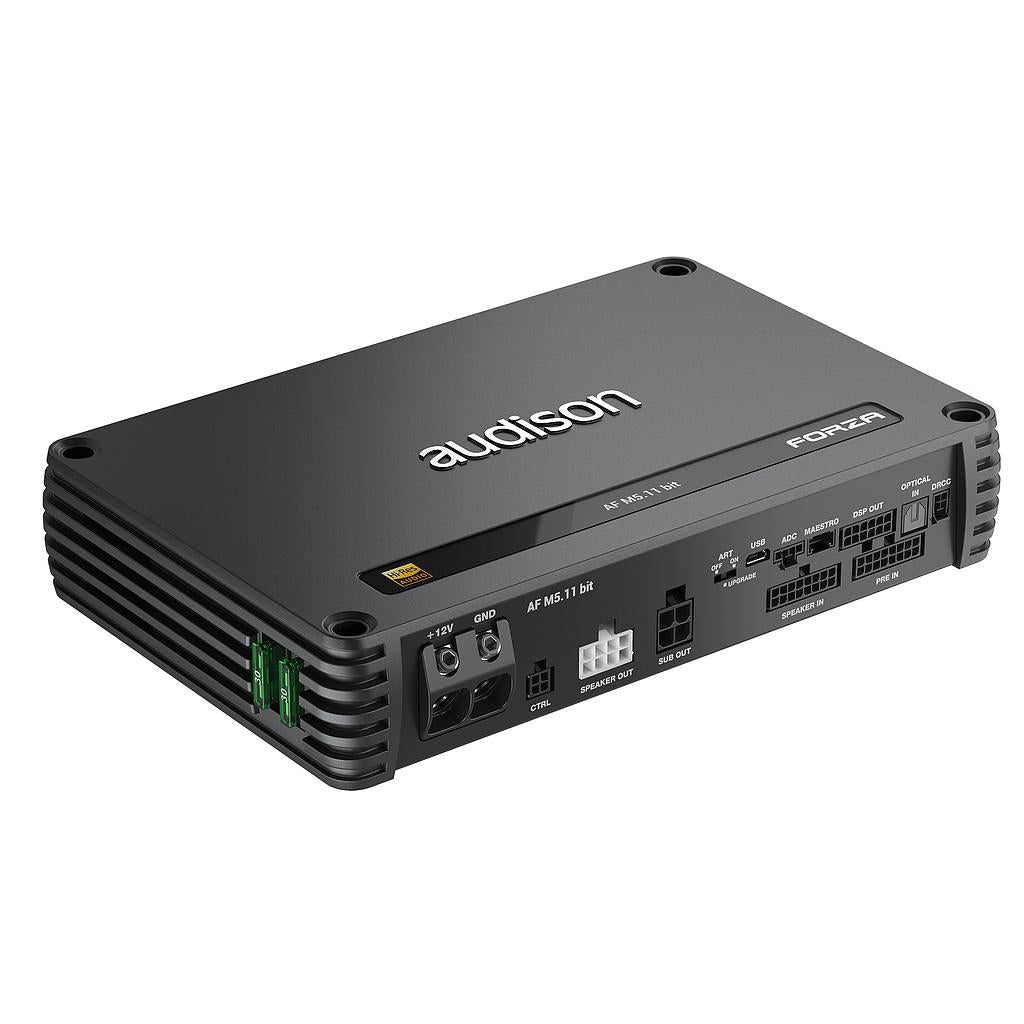Audison AF M5.11 bit amplificatore 5 canali con DSP 4x150W+1x600W