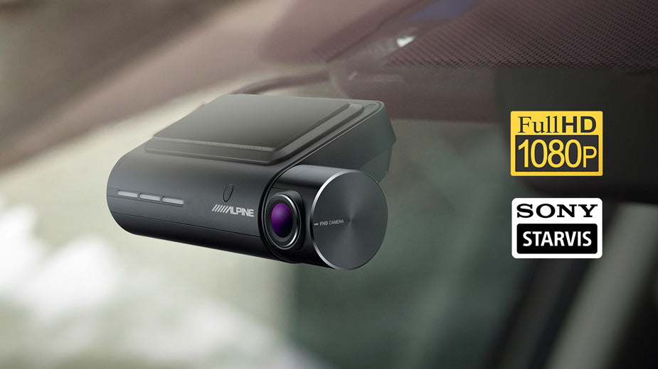 Alpine DVR-F800PRO Dash Cam con servizi di Assistenza Alla Guida (ADAS)