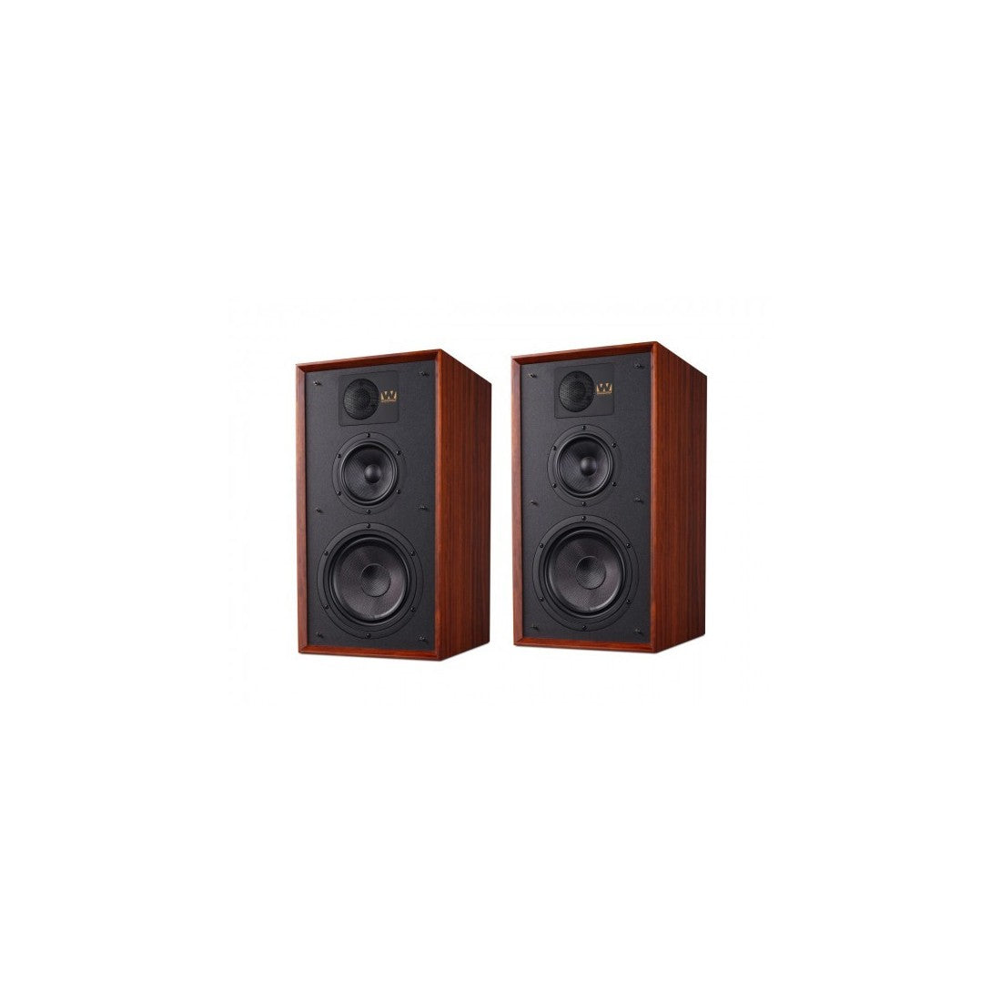 Wharfedale Linton mogano coppia diffusori 3 vie serie anniversary nuove