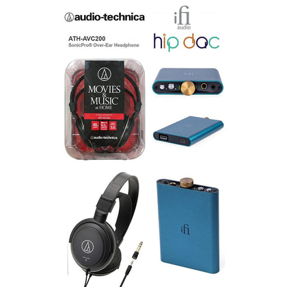Ifi Hip Dac + audio technica ath-avc200 cuffia