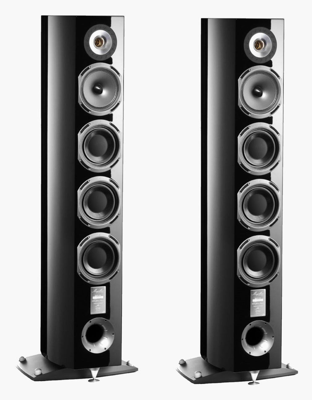 Triangle Quatuor nero laccato diffusori 2 vie da pavimento bass reflex anteriore hi-end
